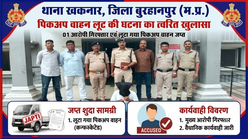 लूट का आरोपी गिरफ्तार
