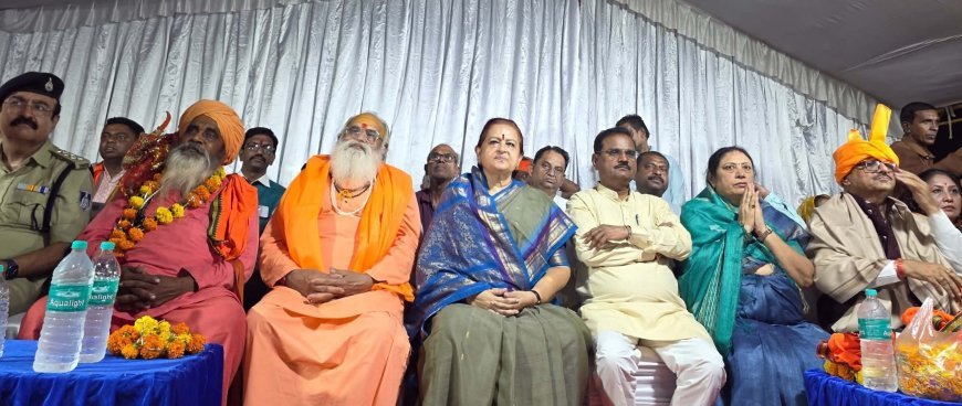 वीर गोगा जी महाराज के जन्मोत्सव पर आयोजित भव्य चल समारोह में शामिल हुई अर्चना चिटनिस, छड़ी का किया विधिवत पूजन-अर्चन