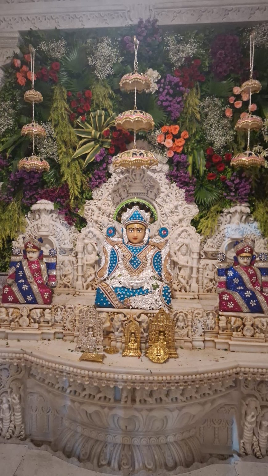 रेसकोर्स रोड मंदिर में पर्यूषण पर्व की धूम