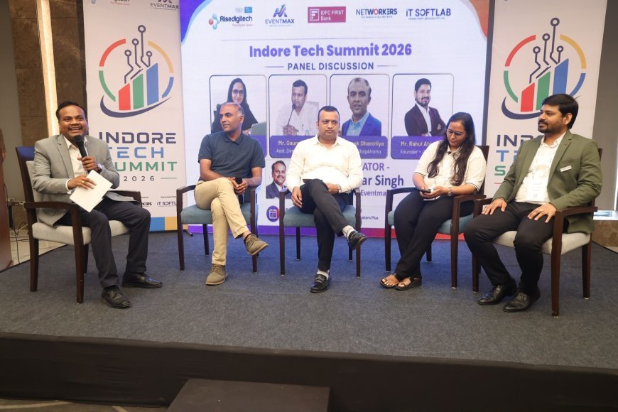 इंदौर में 'इंदौर टेक समिट 2026' का सफल आयोजन