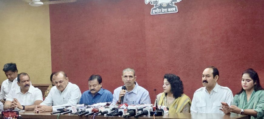 इंदौर में राहुल गांधी का 19 सितंबर को होने वाला छात्रों की गूंज कार्यक्रम से डर रही सरकार