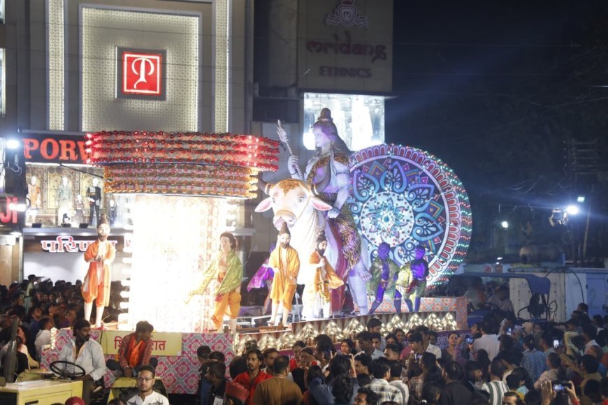 अनंत चतुर्दशी चल समारोह - 2026   *इंदौर की गौरवशाली परम्परा के अनुरूप रातभर निकला नयनाभिराम झांकियाँ और अखाड़ों का कारवां