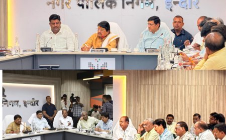 मंत्री कैलाश विजयवर्गीय ने इंदौर में संभावित जल संकट से निपटने के लिए की बैठक