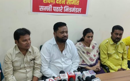 एम.डी. ड्रग्स रूपी नशे के प्रतिकात्मक नशासुर के पुतले का दहन कर युवा पीढी के बचाव का संदेश