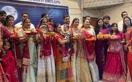 31 महिलाओं का सामूहिक करवा चौथ का उद्यापन सम्पन्न हुआ 