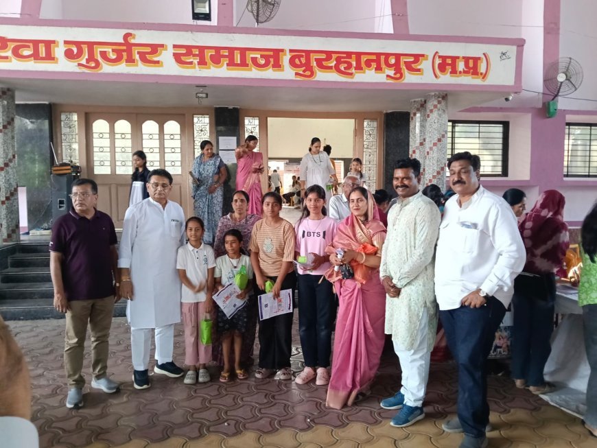 बुरहानपुर जिले में पहली बार 500 बालिकाओं का निःशुल्क सर्वाइकल कैंसर टीकाकरण