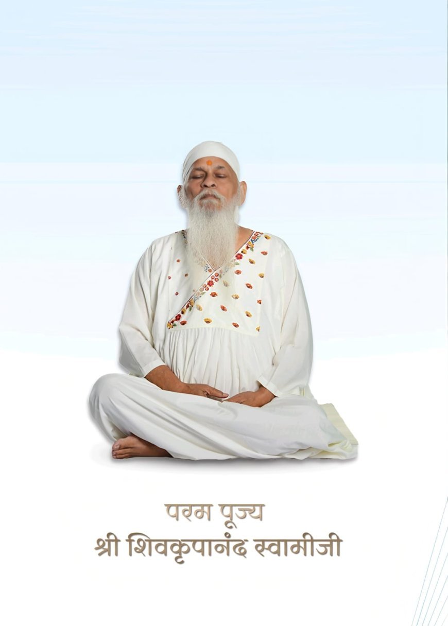 परम पूज्य श्री शिवकृपानंद स्वामी विश्व ध्यान दिवस संचालन समिति के उपाध्यक्ष और दक्षिण एशिया के अध्यक्ष नियुक्त